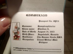 Inside passport